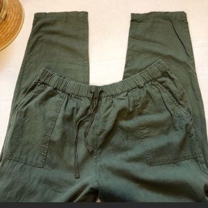 Olive green pants